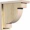 Ekena Millwork Alpine Rough Sawn Corbel w/Backplate, Douglas Fir, 6"W x 14"D x 14"H COR06X14X14ALP01RDF - alternate 1